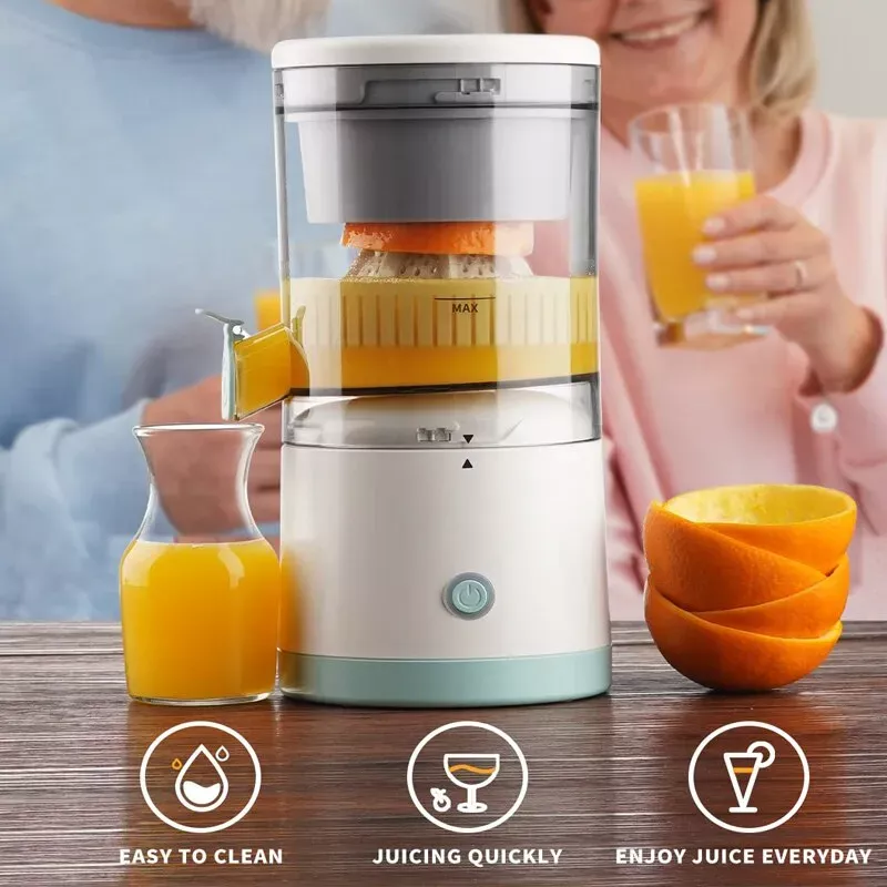 portable electric juicer multifunction fruit juicer household orange lemon blender usb charging kitchen automatic fresh squeezer 5